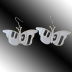 Chofshee- Free  Butterfly Dangles Chofshee- Free  Butterfly Dangles