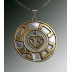 The word "Lev-heart" dangles encircled by :Neshama -Soul" The word "Lev-heart" dangles encircled by :Neshama -Soul"