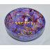 Purple Yahrzeit  Candle Holder Yahrzeit  Candle Holder-Purple