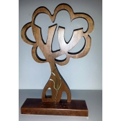 Cherry wood Tree of Life 9 x13 inches